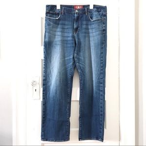 Lucky Brand 361 Vintage Straight Medium Wash Jeans 38x34